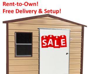 portable storage buildings for Sale and Rent to Own